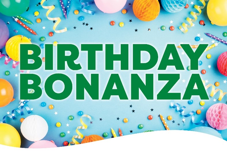 A Full Year of Birthday Bonanza!